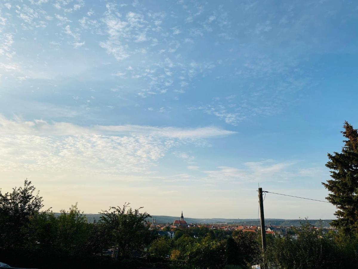 Ferienwohnung Micha'S Stadtblick Naumburg  Exteriör bild